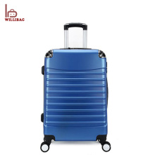 Valise rigide colorée de valise de cabine ABS rigide de chariot à coque